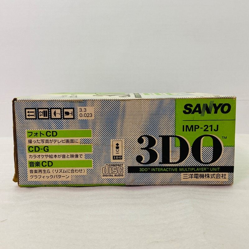 さ*♪様 A7574 SANYO IMP-21J 3DO ソフト付き 箱有り 通電確認済み】【箱付き】SANYO 3DO 本体 コントローラー IMP-21J