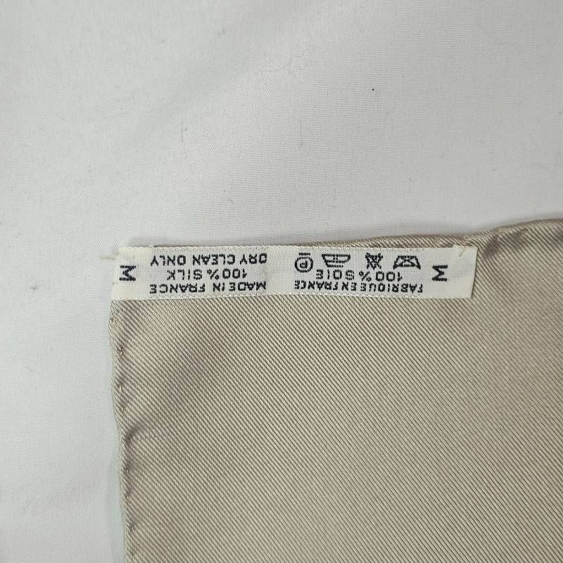 美品】エルメス カレ90 スカーフ 切手柄 文通 シルク グレー - メルカリ