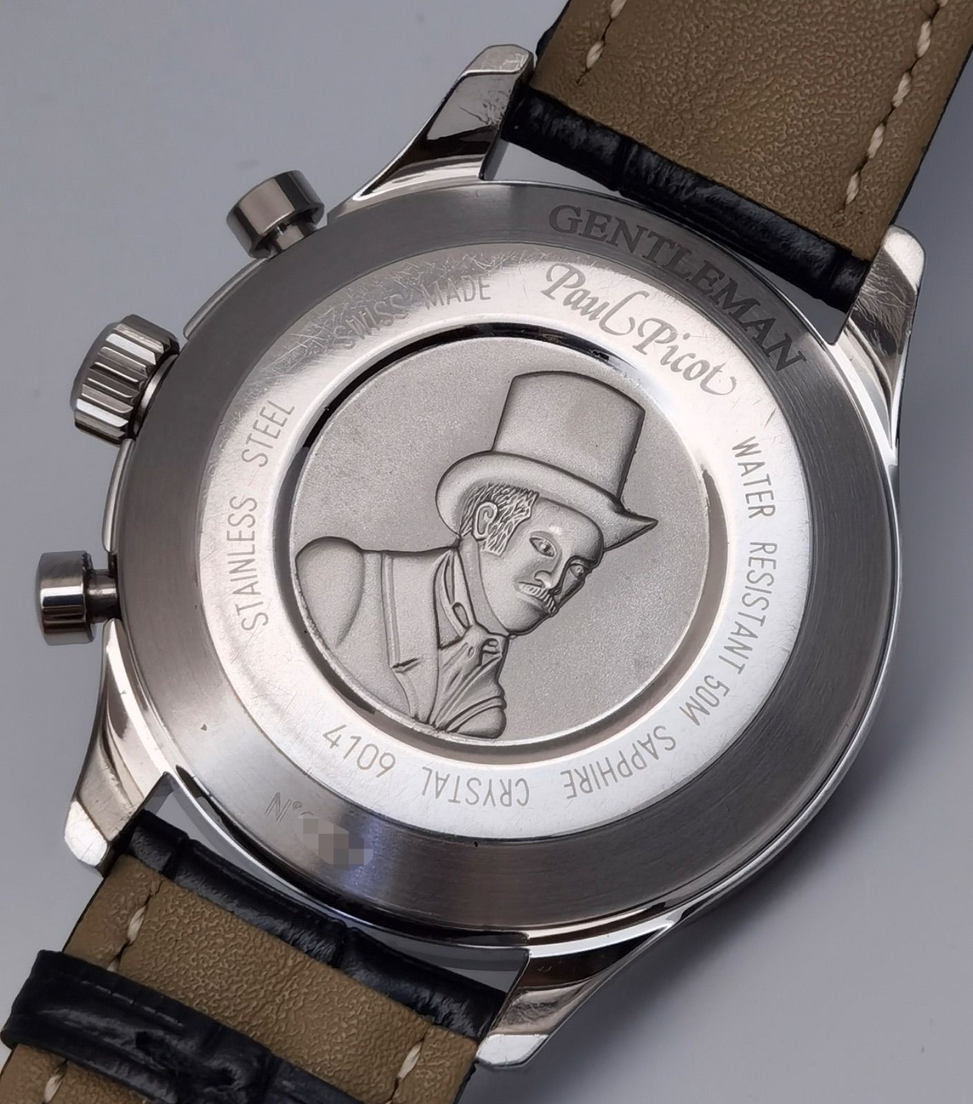 シルバー文字盤