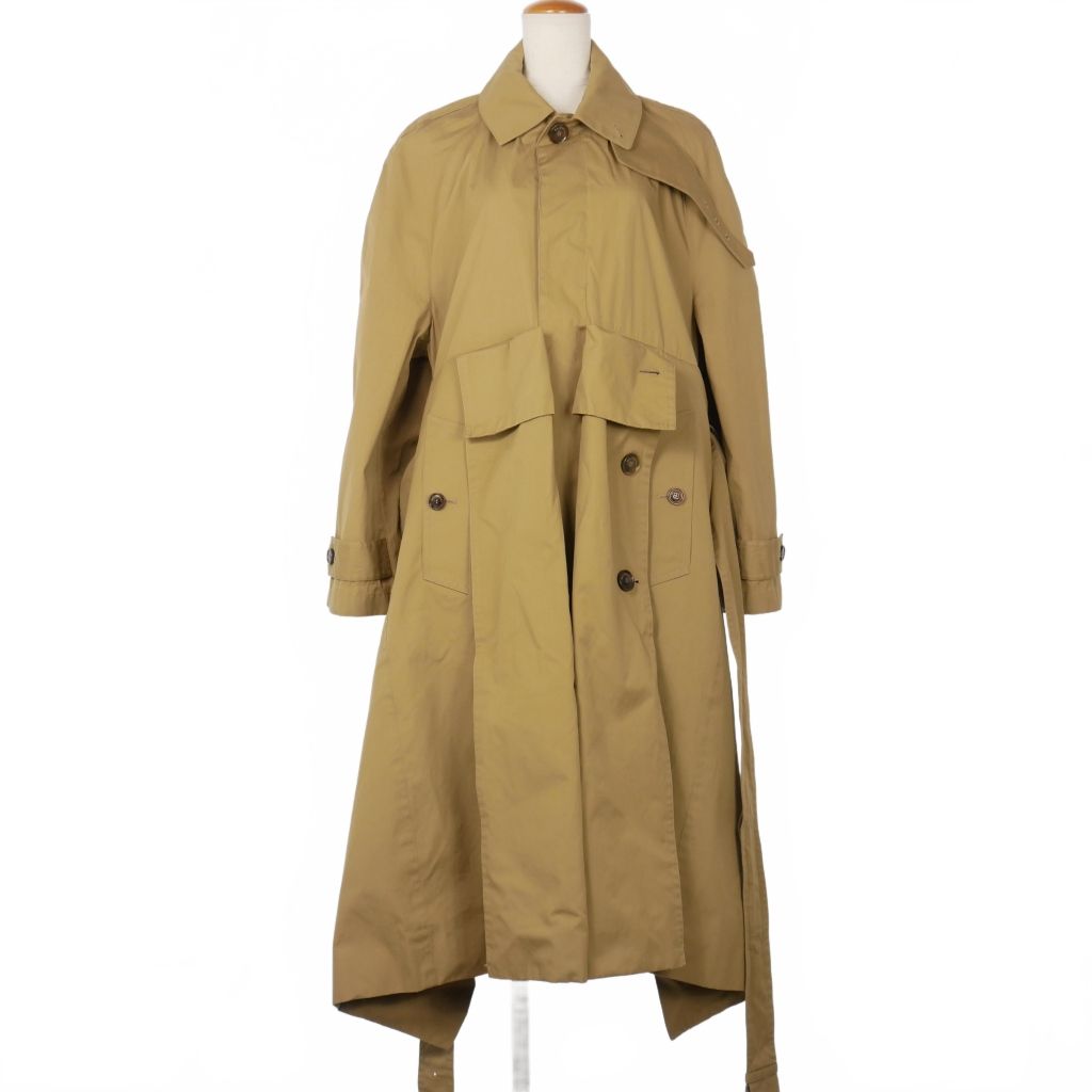 バレンシアガ BALENCIAGA 16AW 変形 トレンチコート オーバーサイズ 34