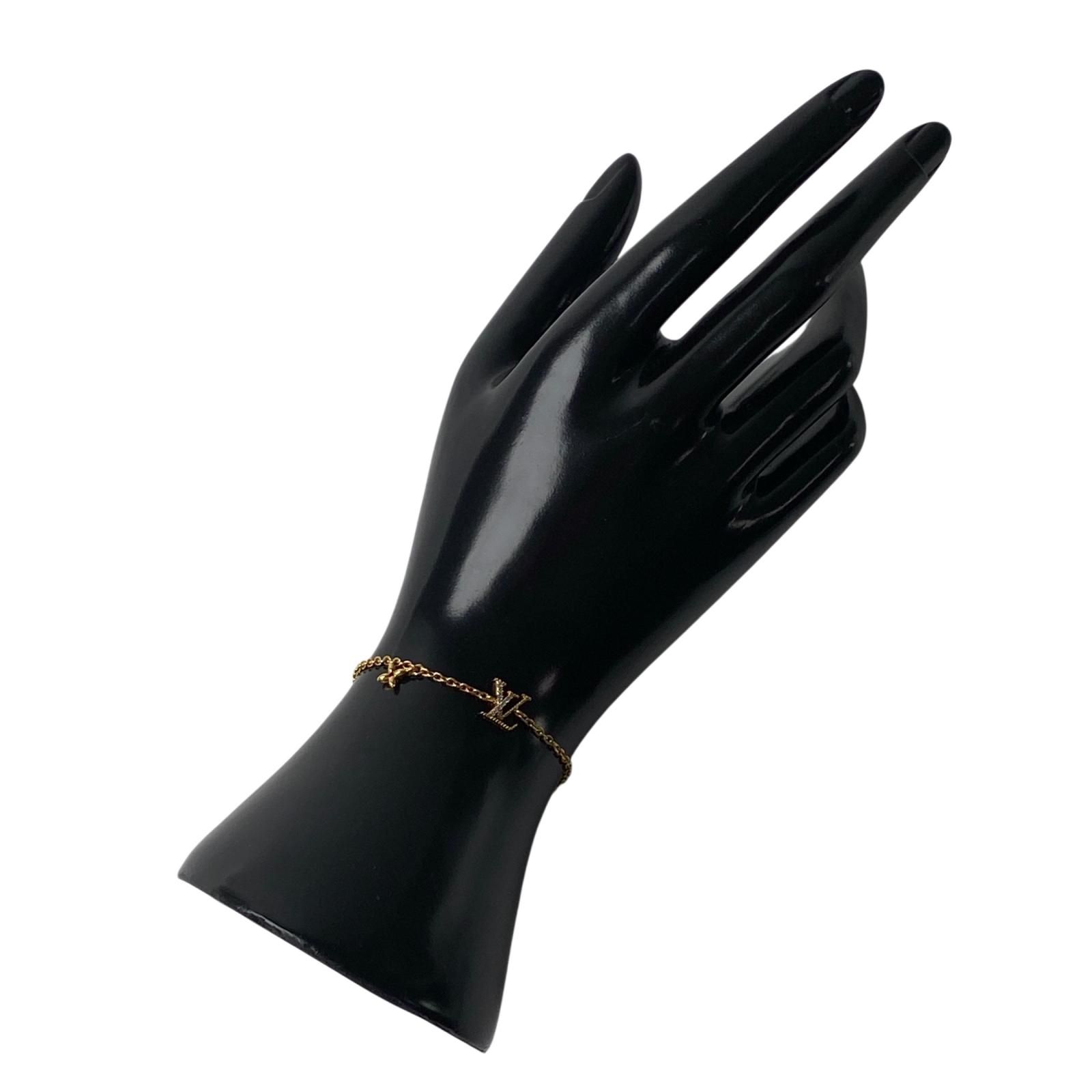 ルイ ヴィトン LOUIS VUITTON LVロゴ ブレスレット M00587 VA1252