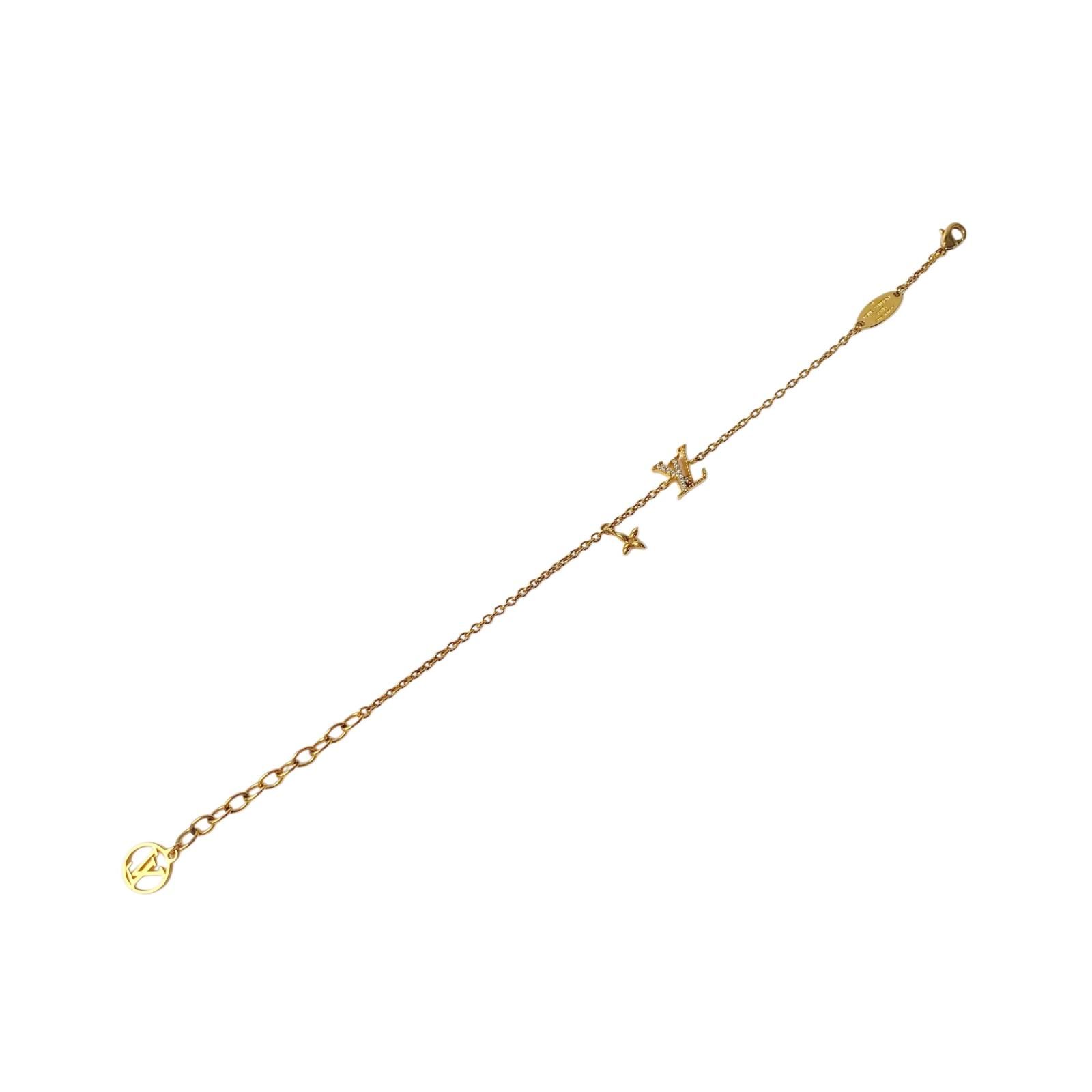 ルイ ヴィトン LOUIS VUITTON LVロゴ ブレスレット M00587 VA1252