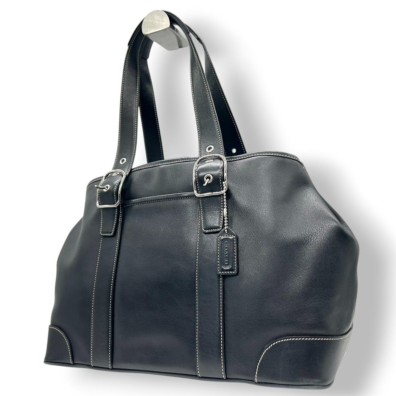 未使用級/美品】コーチ COACH トートバッグ ハンドバッグ レザー 本革 