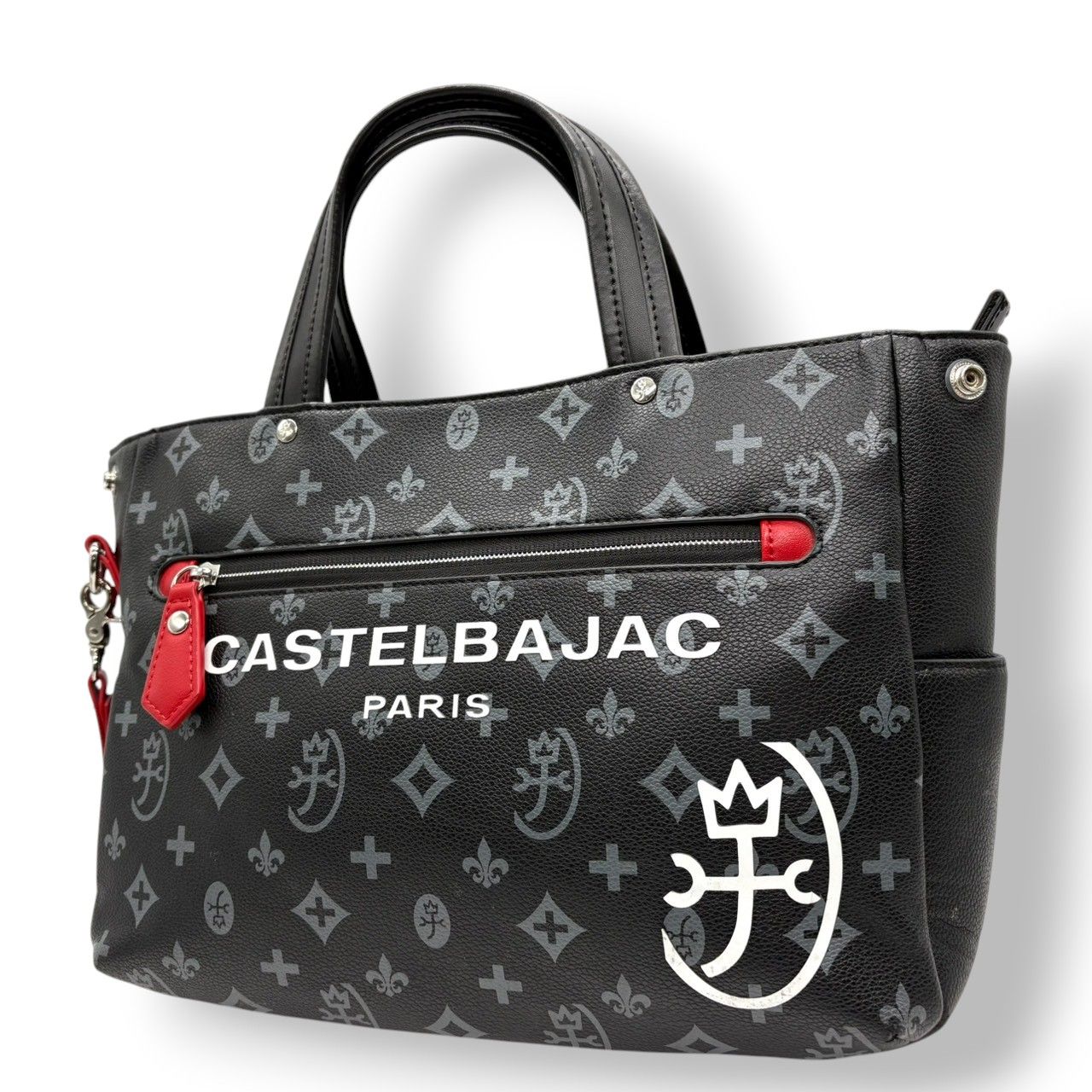 レディース カステルバジャック ハンドバッグ トートバッグ レザー 本 