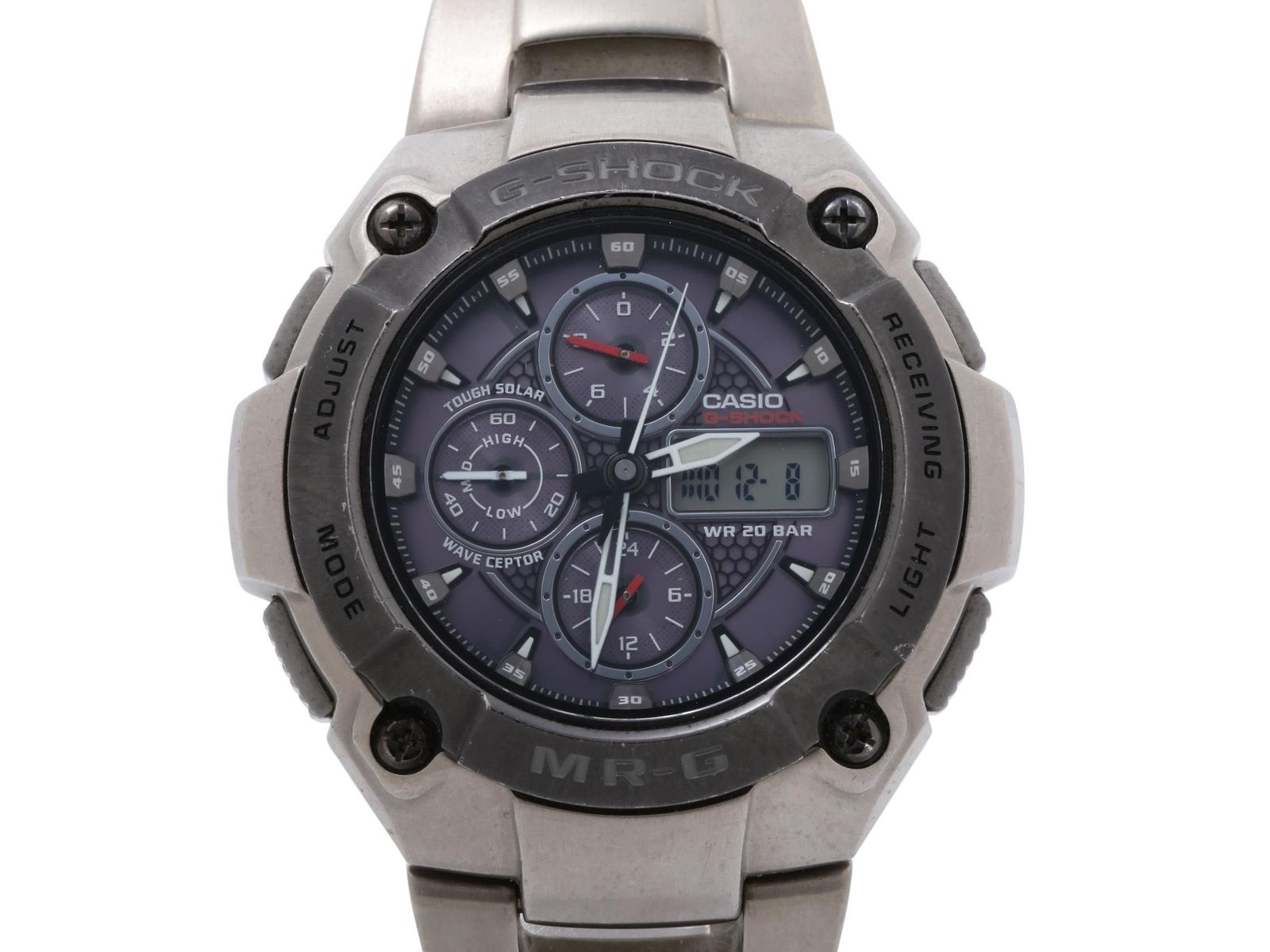 CASIO カシオ 時計 GSHOCK  MRG7000DJ1AJF グレー シルバー チタン メンズ アナデジ【本物保証】 CASIO カシオ 時計 GSHOCK MRG7000DJ1AJF グレー シルバー チタン