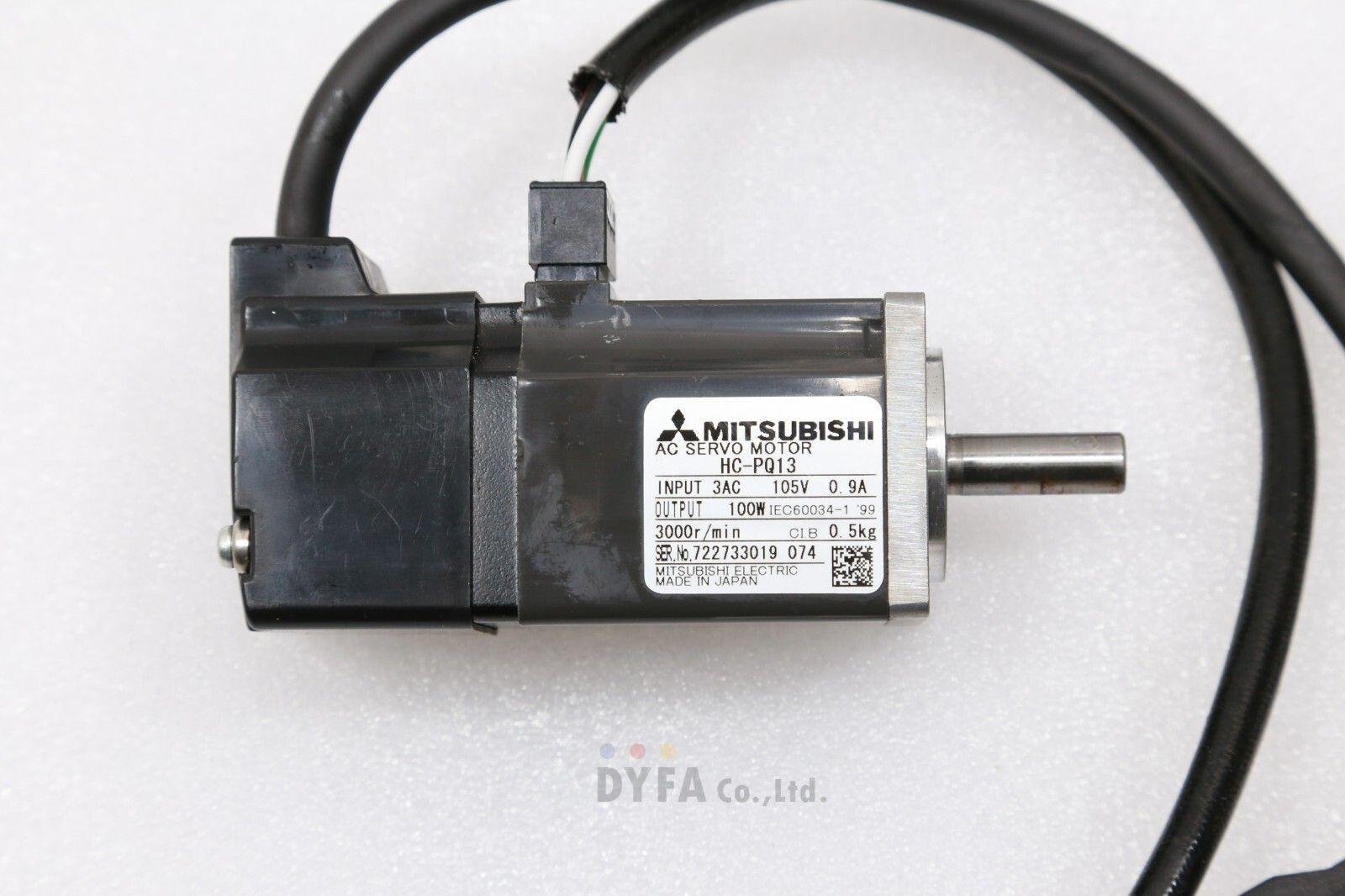 三菱ACサーボモータ HC-PQ13 生産終了 - メルカリ