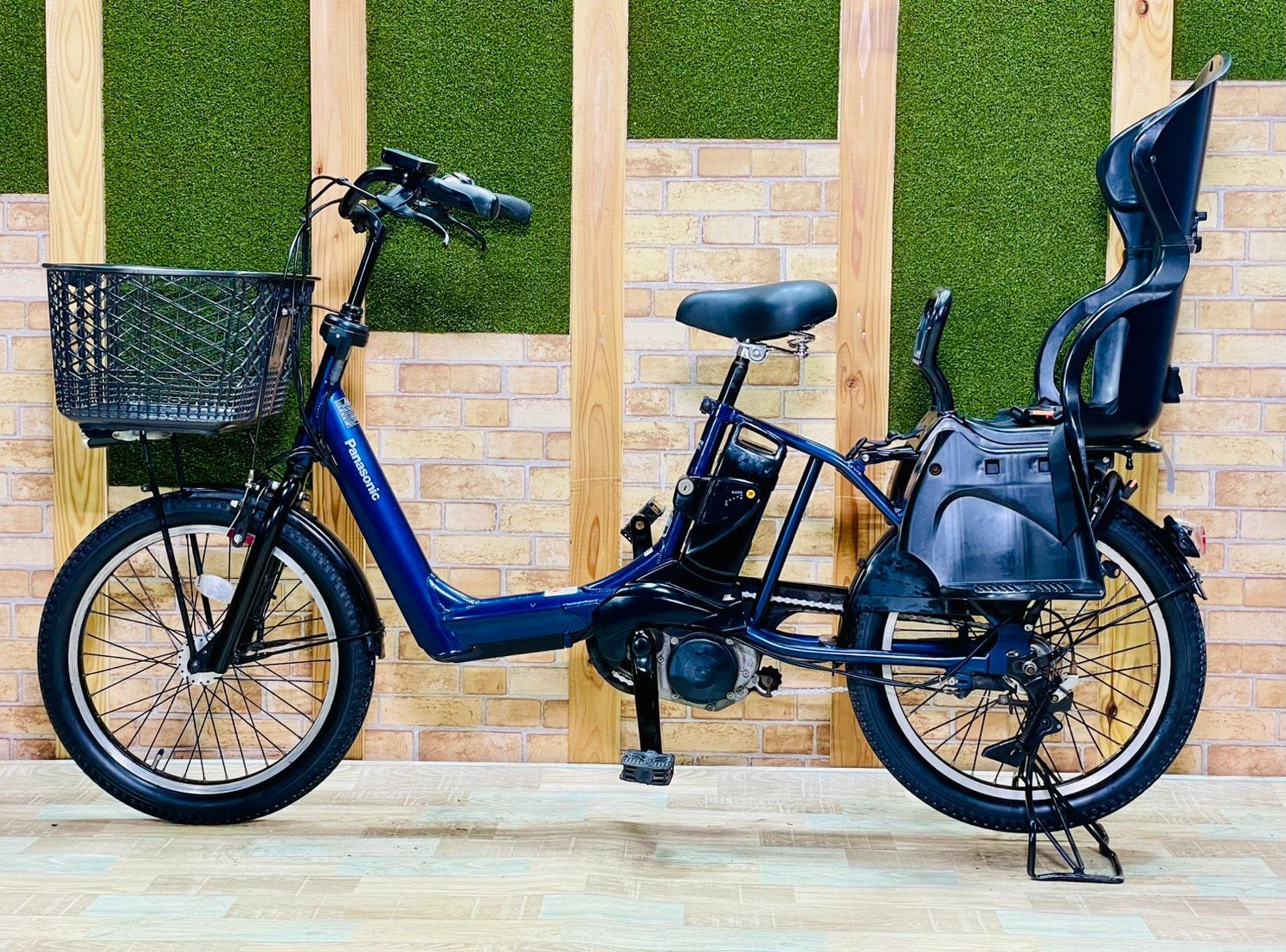 1年保証 電動アシスト自転車 パナソニック ギュットアニーズ 20インチ 黒色