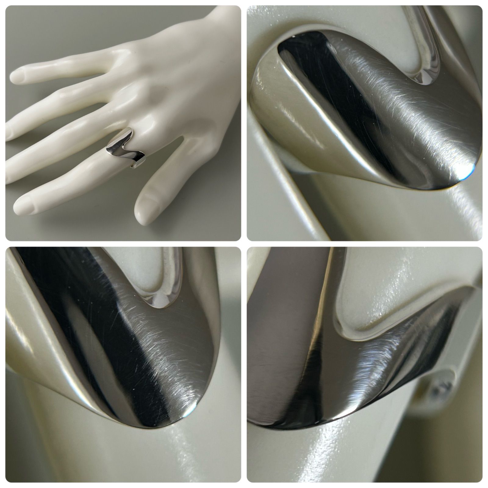 ジョージジェンセン リング 指輪 A77 約9号 AG925 Georg Jensen - メルカリ