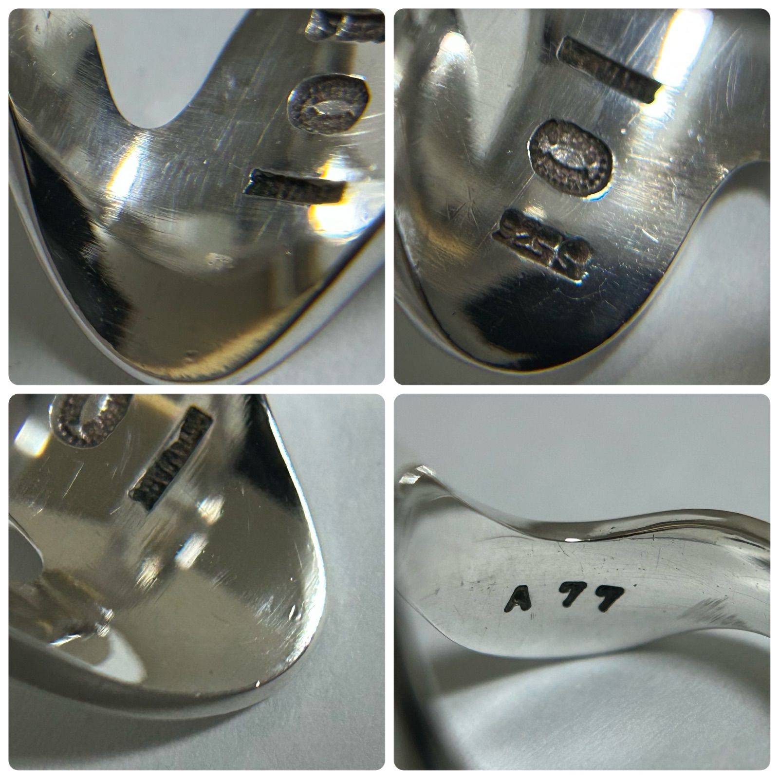 ジョージジェンセン リング 指輪 A77 約9号 AG925 Georg Jensen - メルカリ
