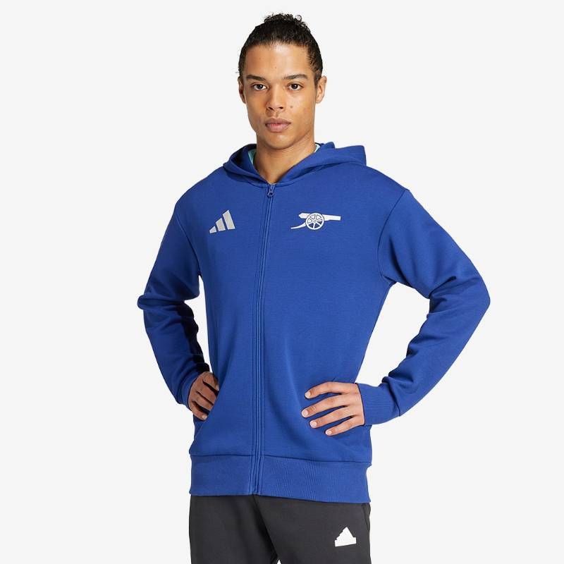 【送料無料・匿名配送】adidas アディダス アーセナル 24/25 アンセム ジャケット フーディー パーカー 紺 青 ビクトリーブルー 新品 正規品