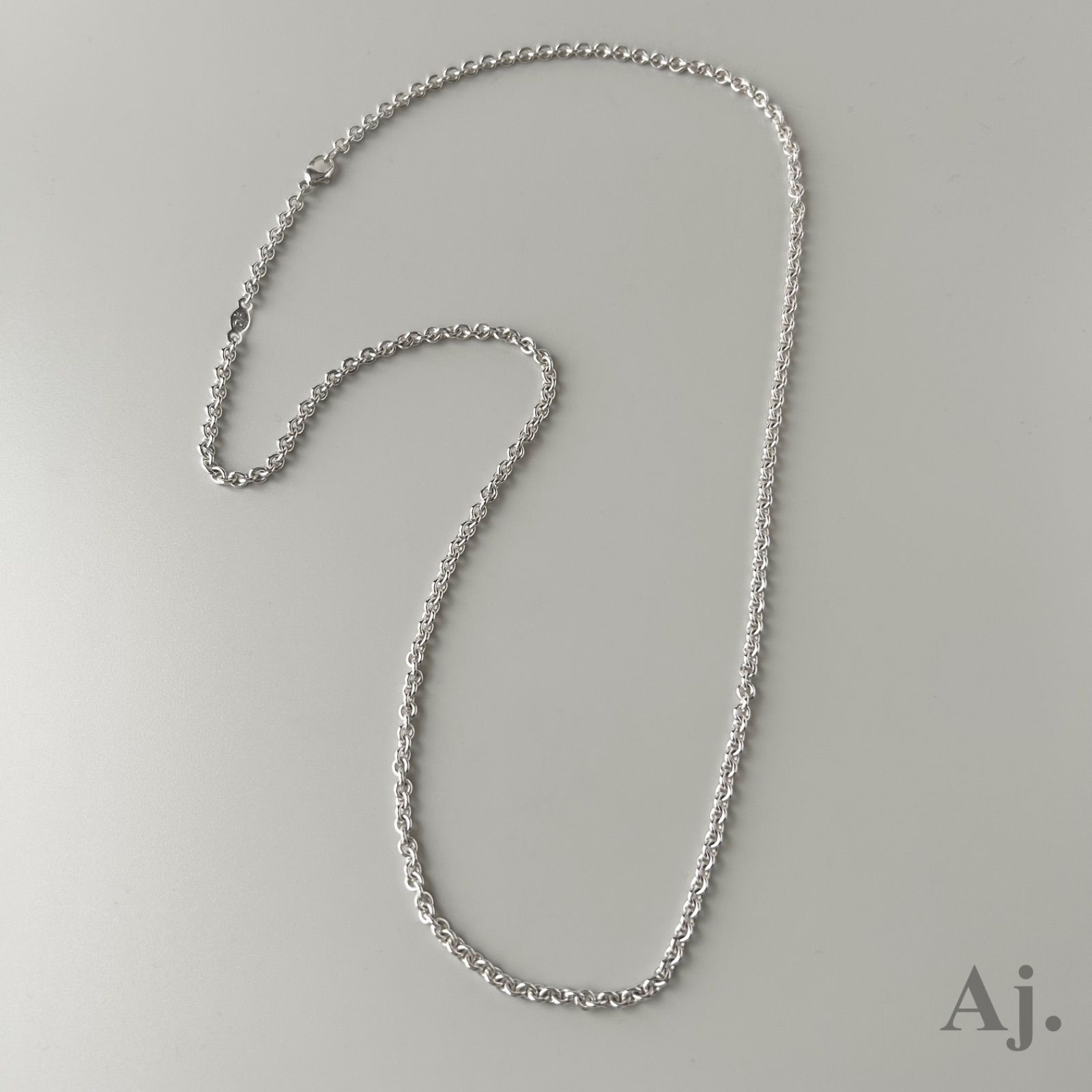 ジョージジェンセン ロング チェーン ネックレス Silver 925 Georg
