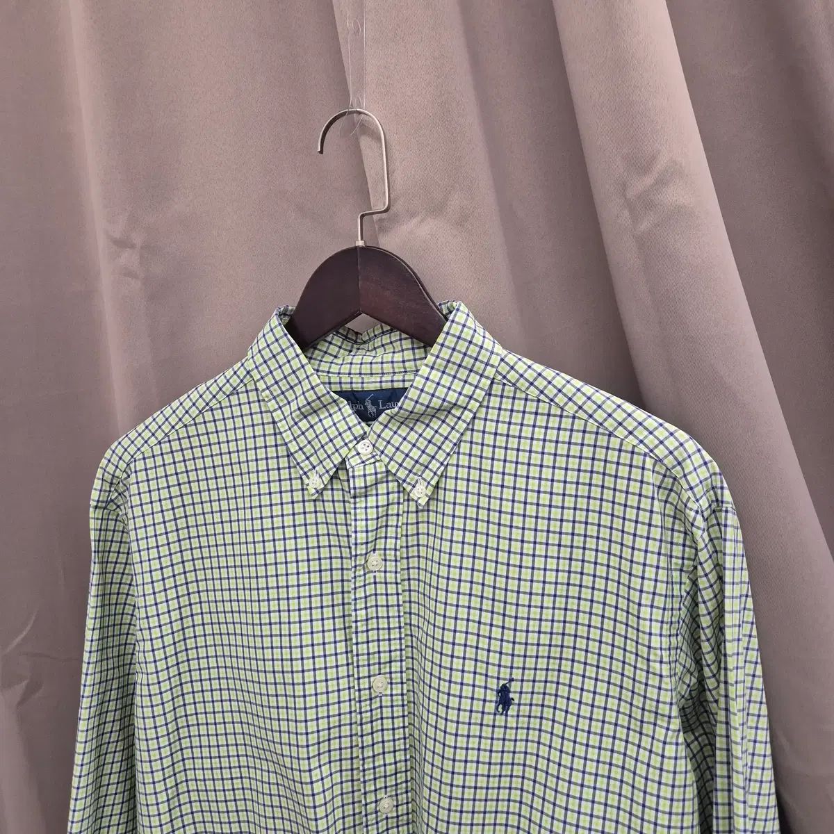 ポロラルフローレン クラシックフィット CHECK シャツ L