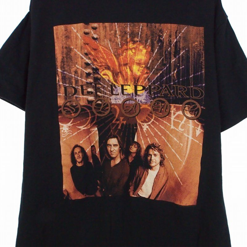 デフレパード DEF LEPPARD 90s USA製 バンドTシャツ カットソー 半袖