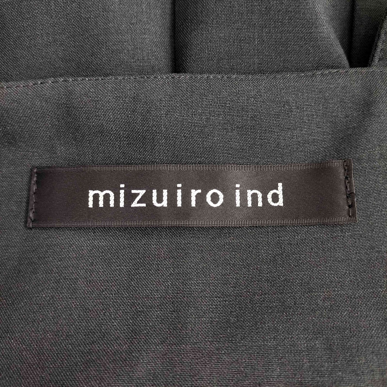 ミズイロインド mizuiro ind プリーツジャンパースカート レディース