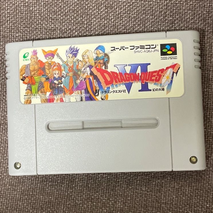 中古ゲームソフト】スーパーファミコン ドラゴンクエスト6 ソフトのみ