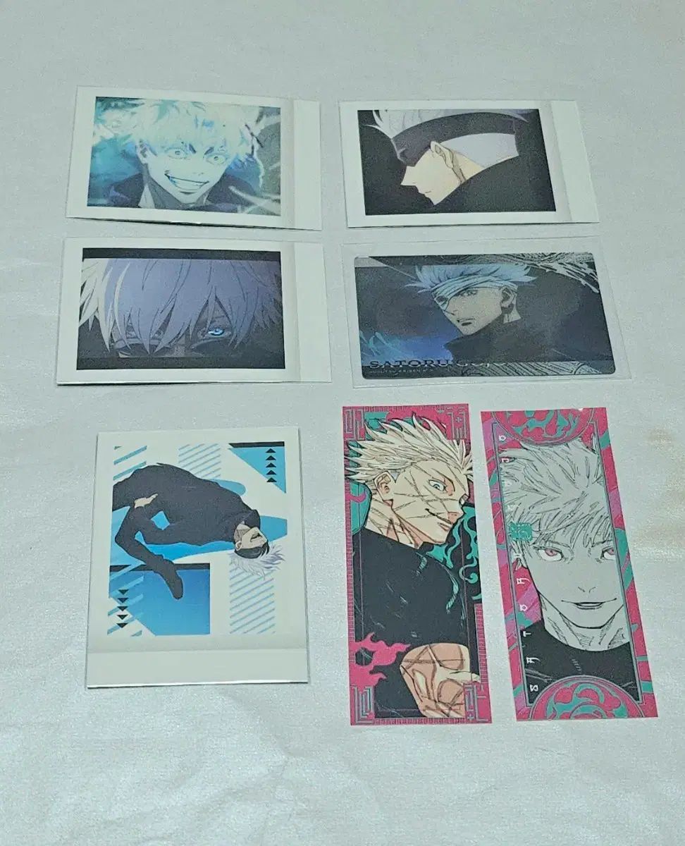 呪術廻戦 五条 パシャ トレカ ステッカー 出品