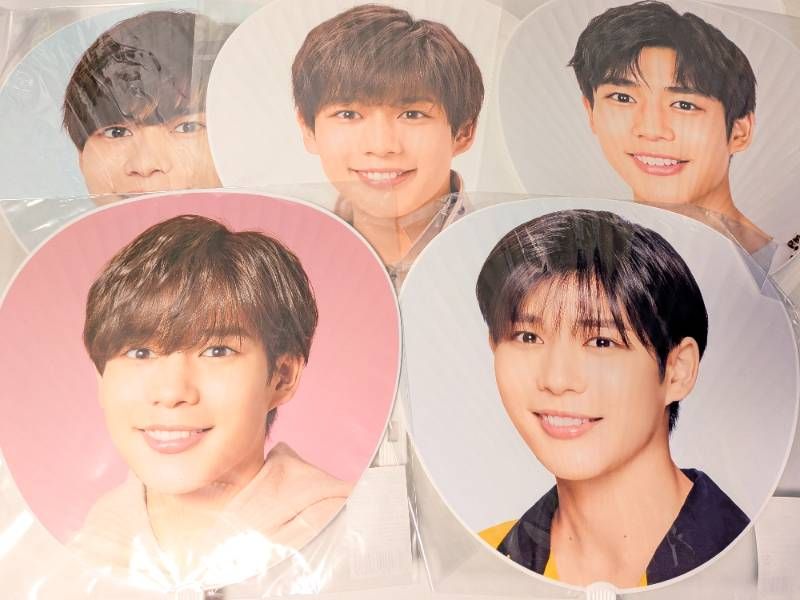 なにわ男子 長尾謙杜 ジャンボうちわ 5枚セット 2019 アオハル/2020 関