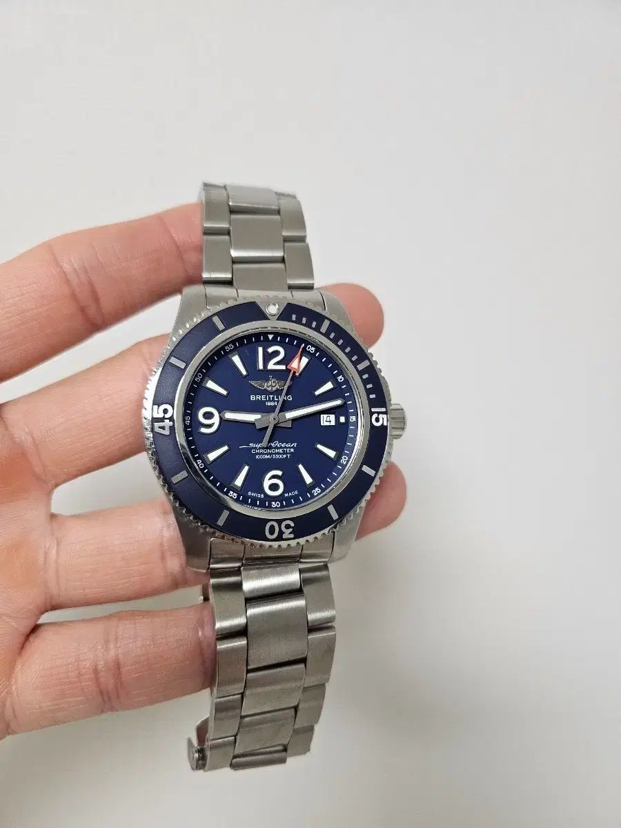 ブライトリング BREITLING スーパー SUPER オーション2 デニム版 44mm