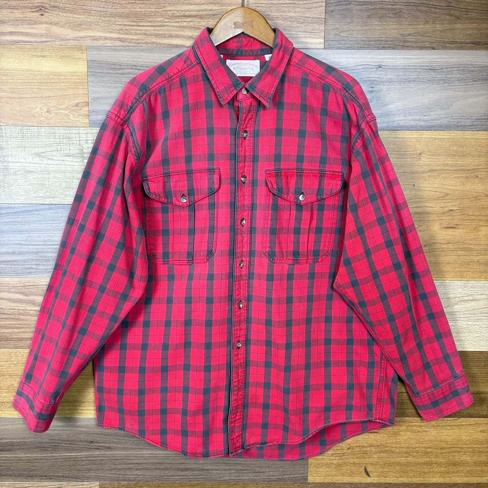 90s FILSON Alaskan Guide Shirt フィルソン アラスカン ガイド シャツ 