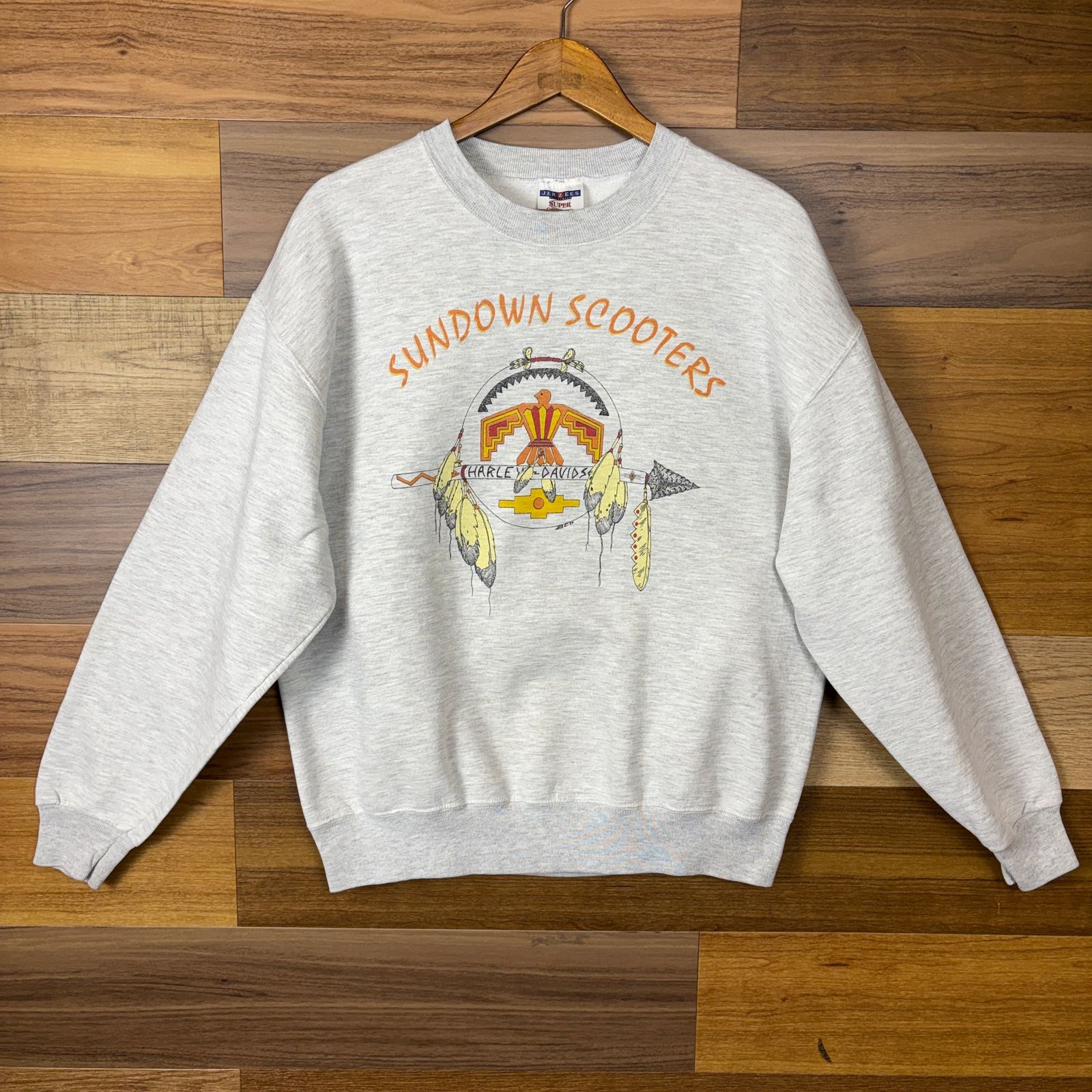 90s HARLEY DAVIDSON ハーレーダビッドソン バイクショップ スウェット