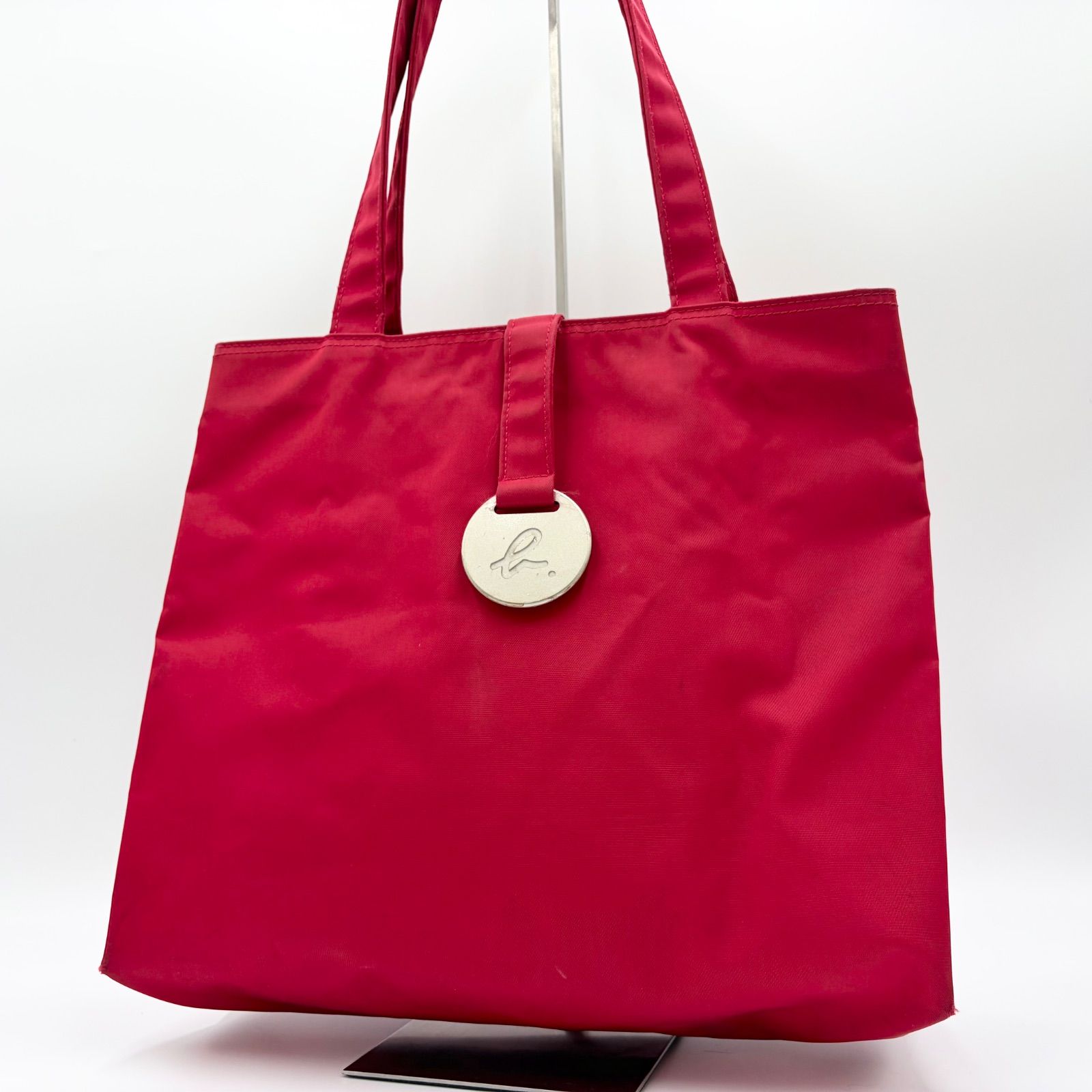 agnes b. voyage アニエスベー ボヤージュ トートバッグ レッド 赤 