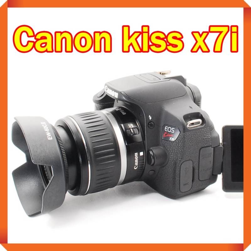 少シャッター数 Canon EOS kiss x7i 一眼レフカメラ スマホ転送