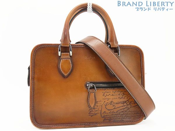 美品】ベルルッティ Berluti カリグラフィ アンジュール ガリバー 2WAY
