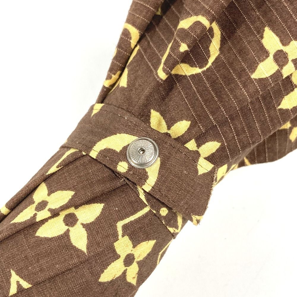 LOUIS VUITTON ルイヴィトン 傘 ヴィンテージ コットン ブラウン