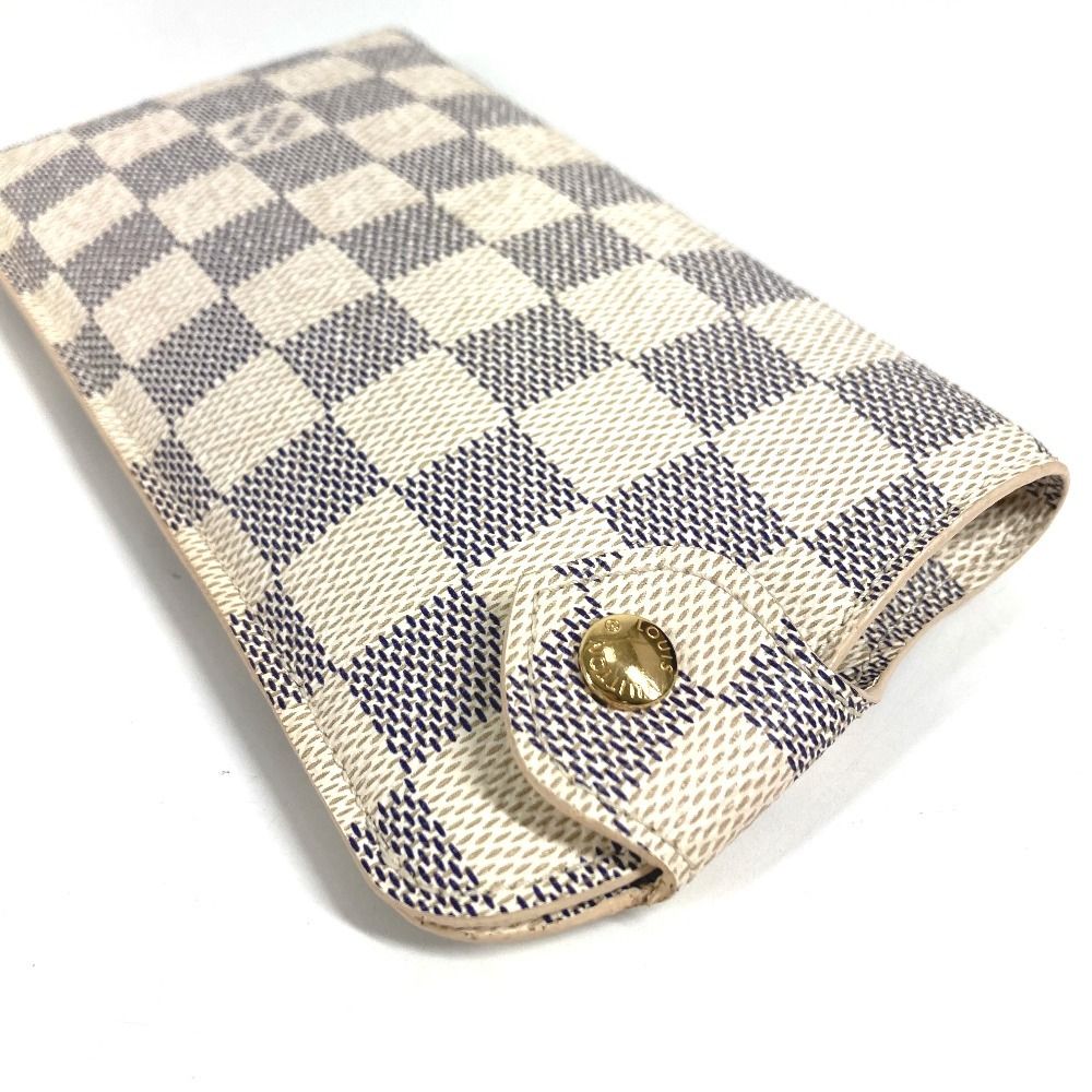 Louis Vuitton アズール　メガネケース LOUIS VUITTON ルイヴィトン メガネケース エテュイ・リエットMM