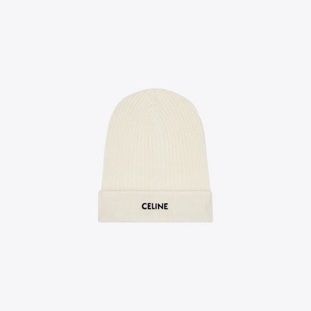 CELINE ニット帽 ホワイト セリーヌ celine ニット帽 ホワイト 【公式通販】