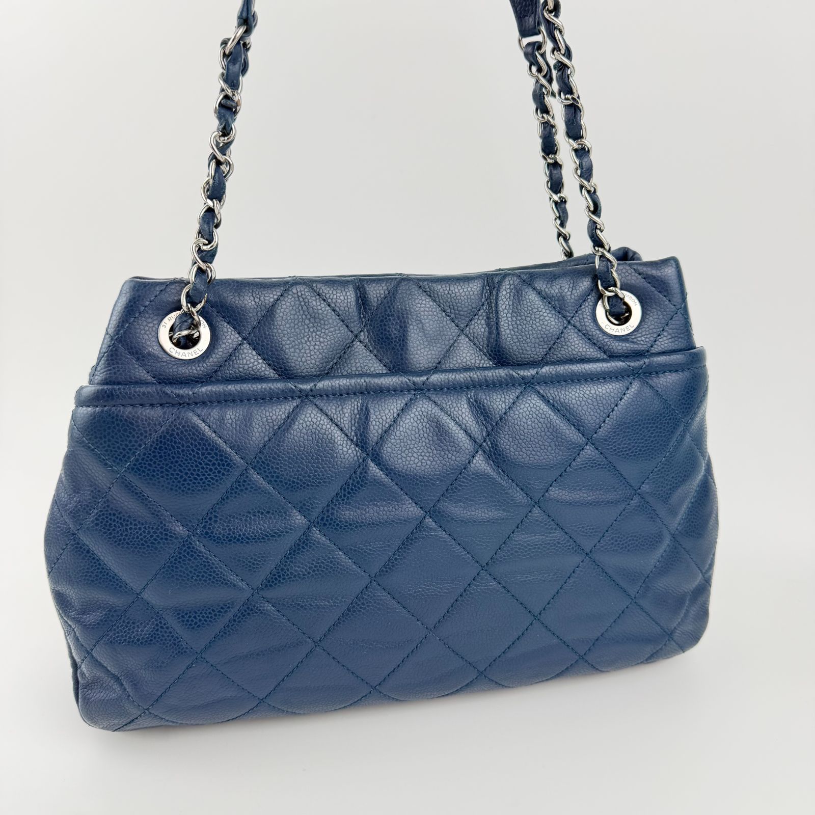 中古】CHANEL シャネル ココマーク マトラッセ ショルダーバッグ 