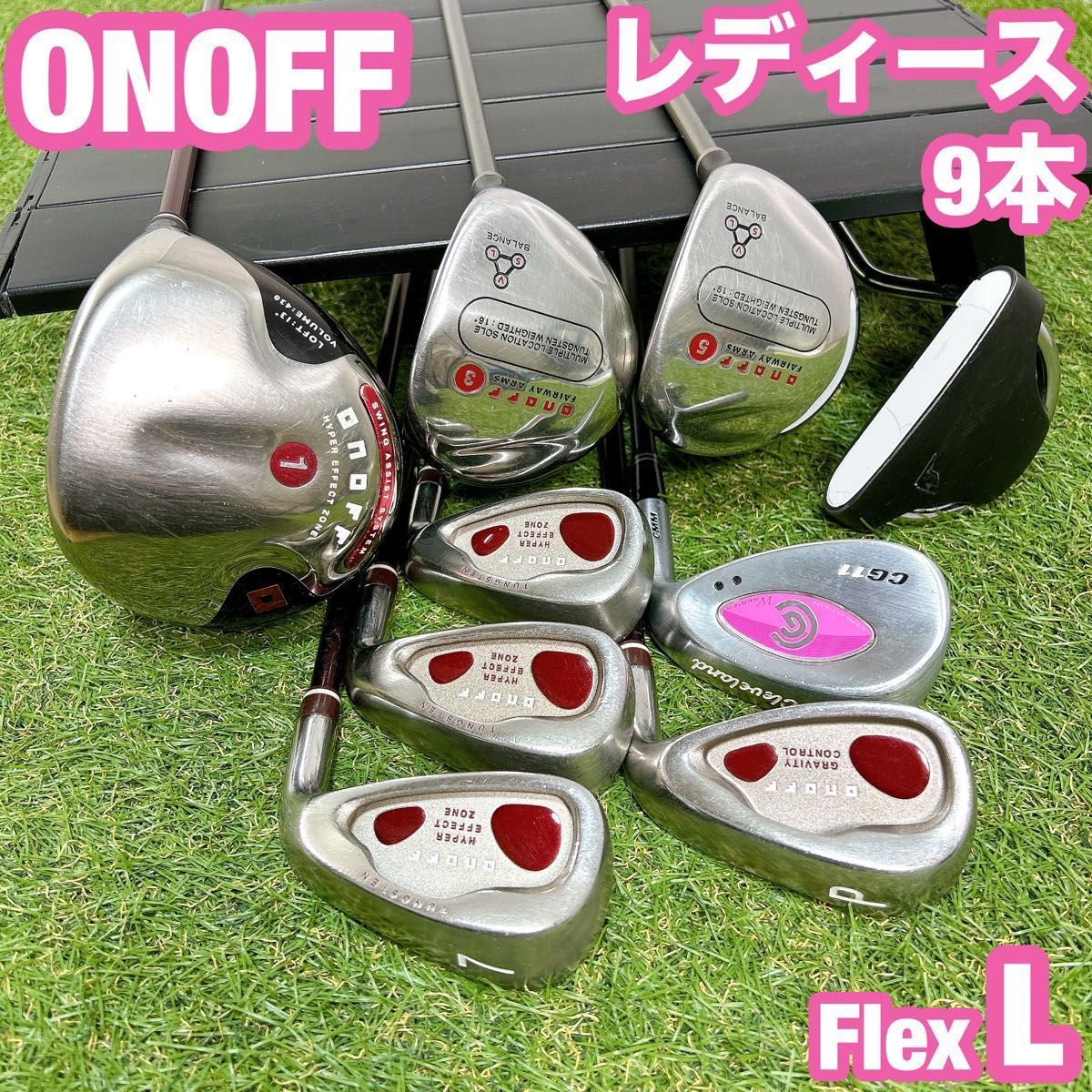 ONOFF オノフ レディース 女性 ゴルフ クラブセット 初心者 L 入門