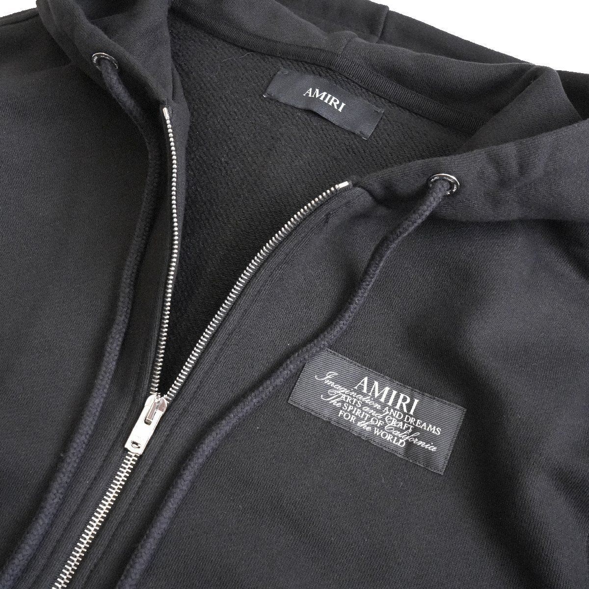 2026◇ AMIRI ◇アミリ◇Wジップパーカー シグネチャーロゴスウェット 