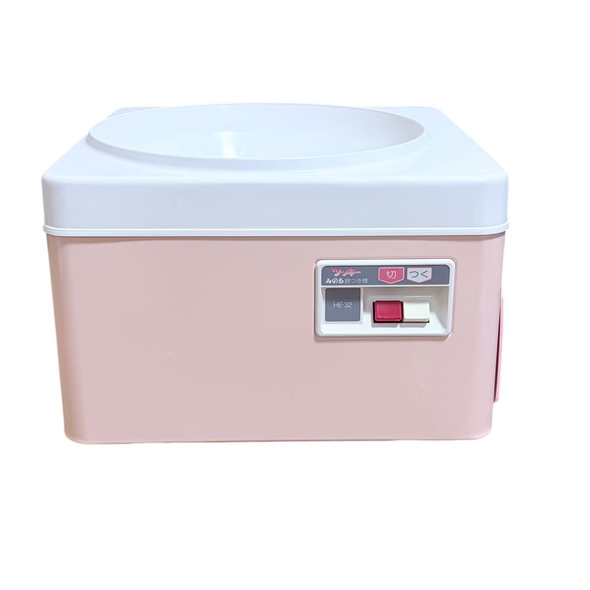 美品】MINORU ツッキー 餅つき機 3升 HE-32 ピンク 3.6〜5.4l用 