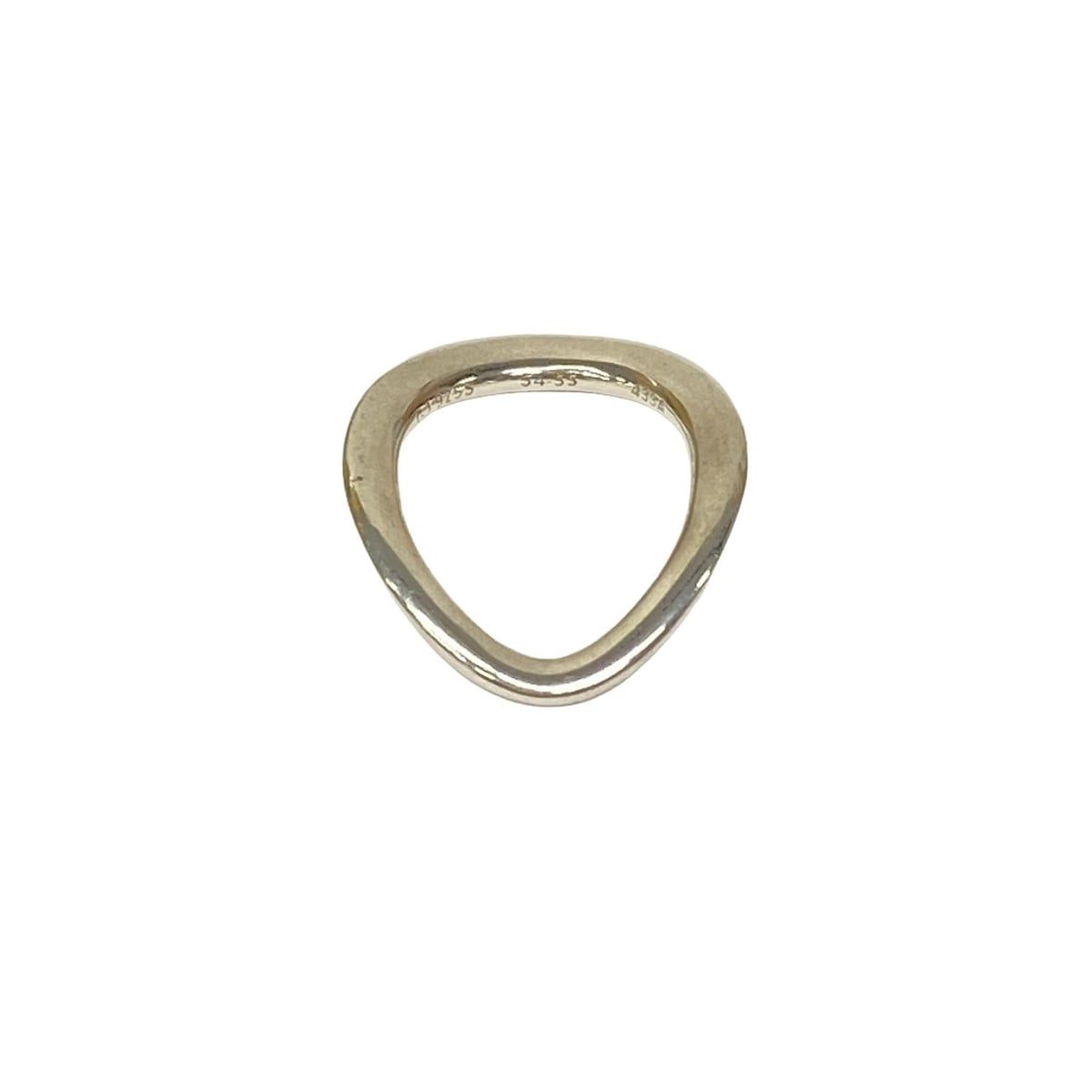 GEORG JENSEN(ジョージジェンセン) リング 54-55美品 - シルバー オフ