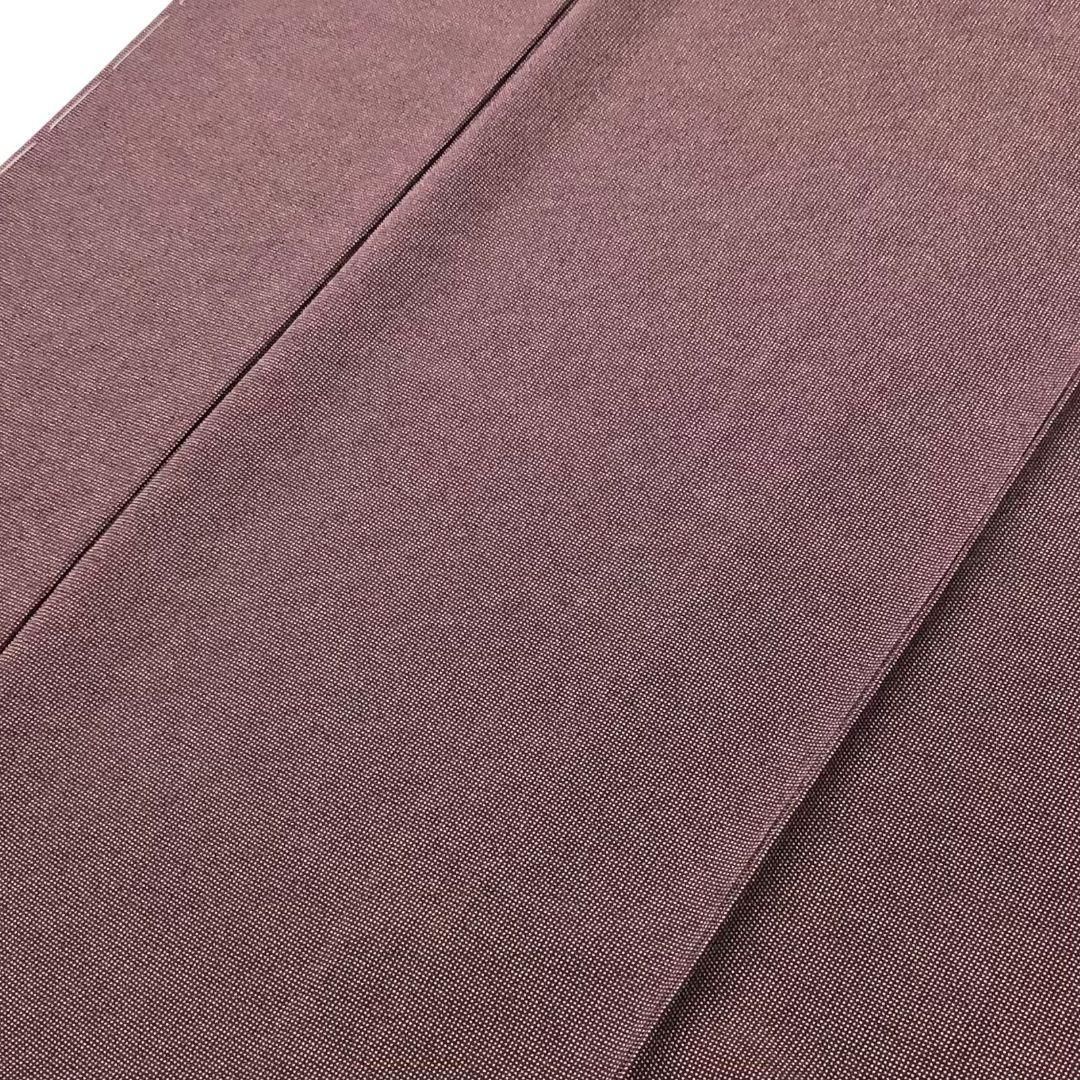 江戸小紋 伝統工芸師服部光擴 伊勢型 角通し 紅檜皮色 ガード加工 K 