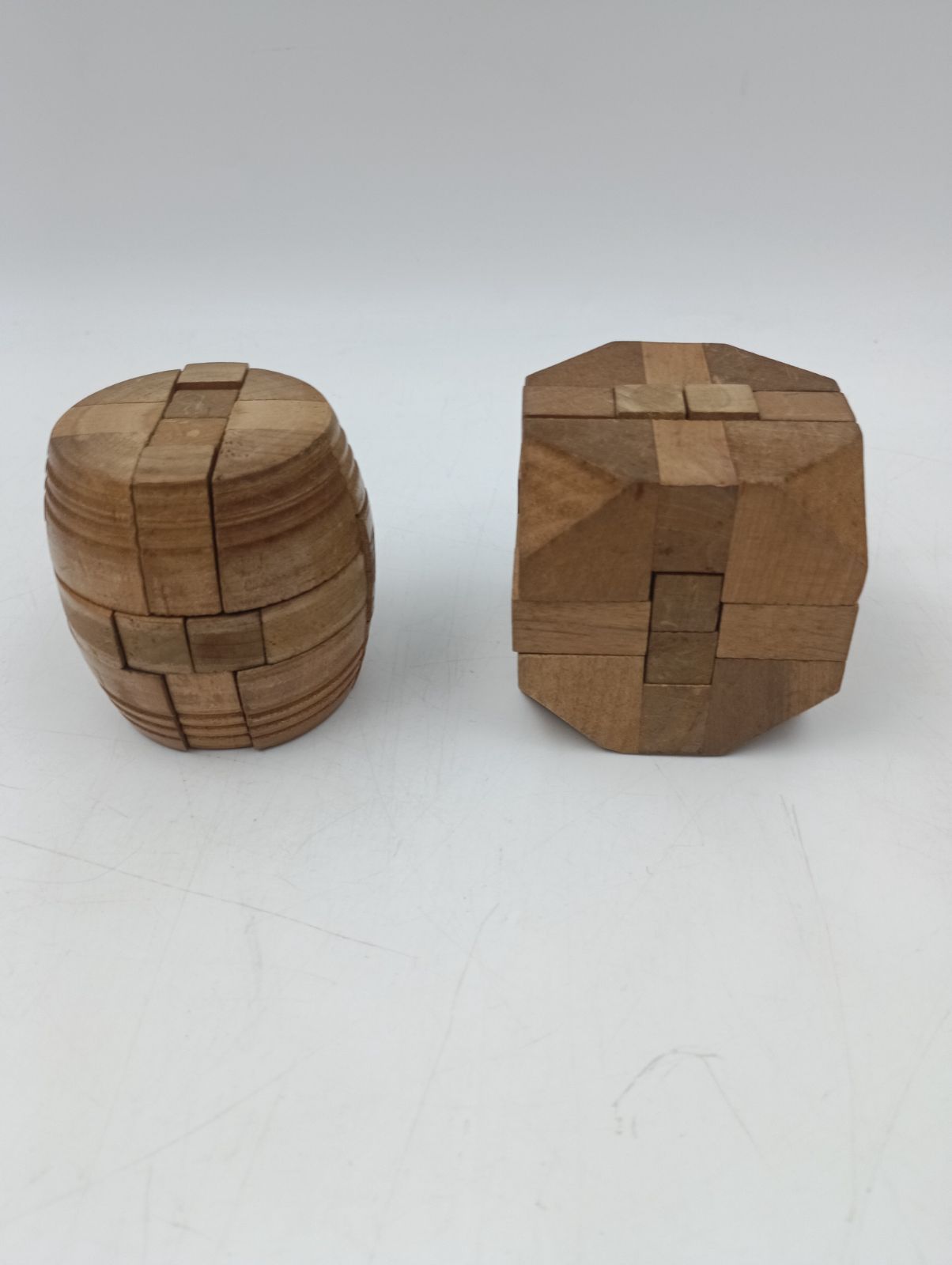 K-1867】Yamanaka Kumiki Works 山中組木工房 組木パズル 2個セット