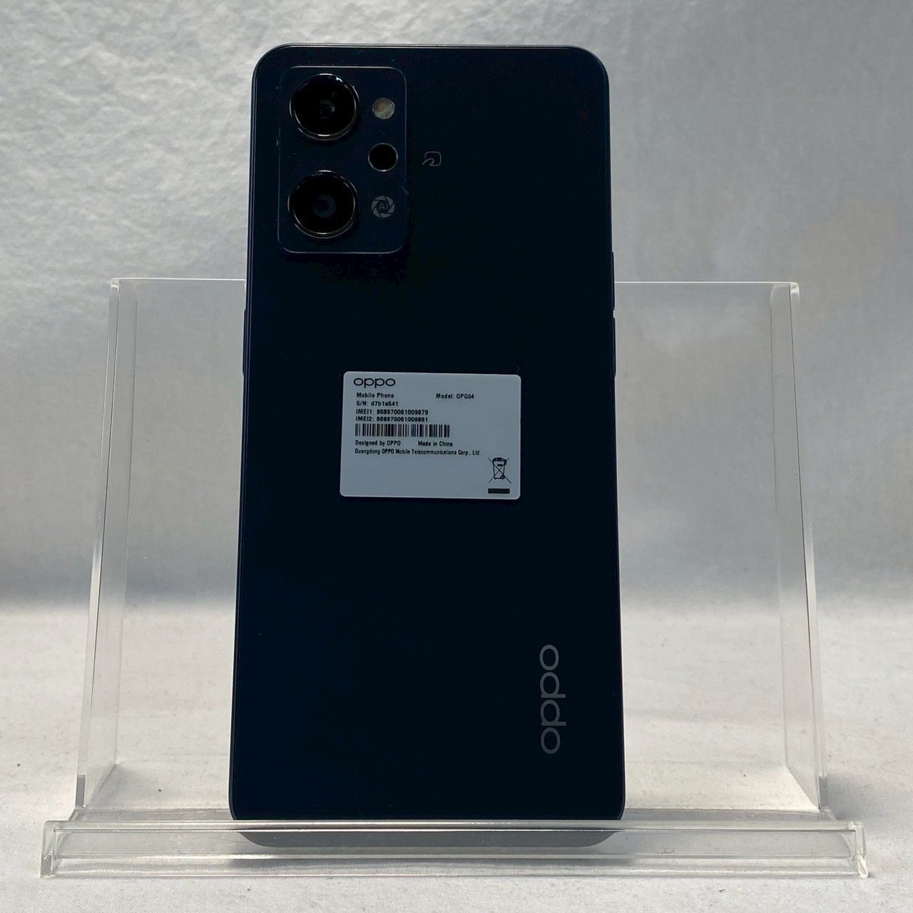 美品】OPPO/OPG04/ブルー/SIMフリー/本体のみ/動作確認済/IMEI/初期化済/