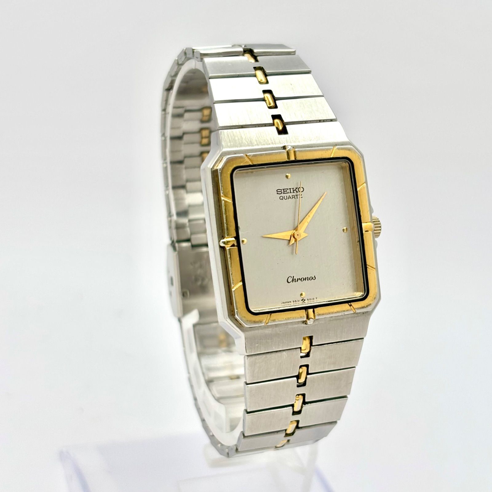 新品電池】SEIKO セイコー Chronos クロノス ボーイズ 腕時計