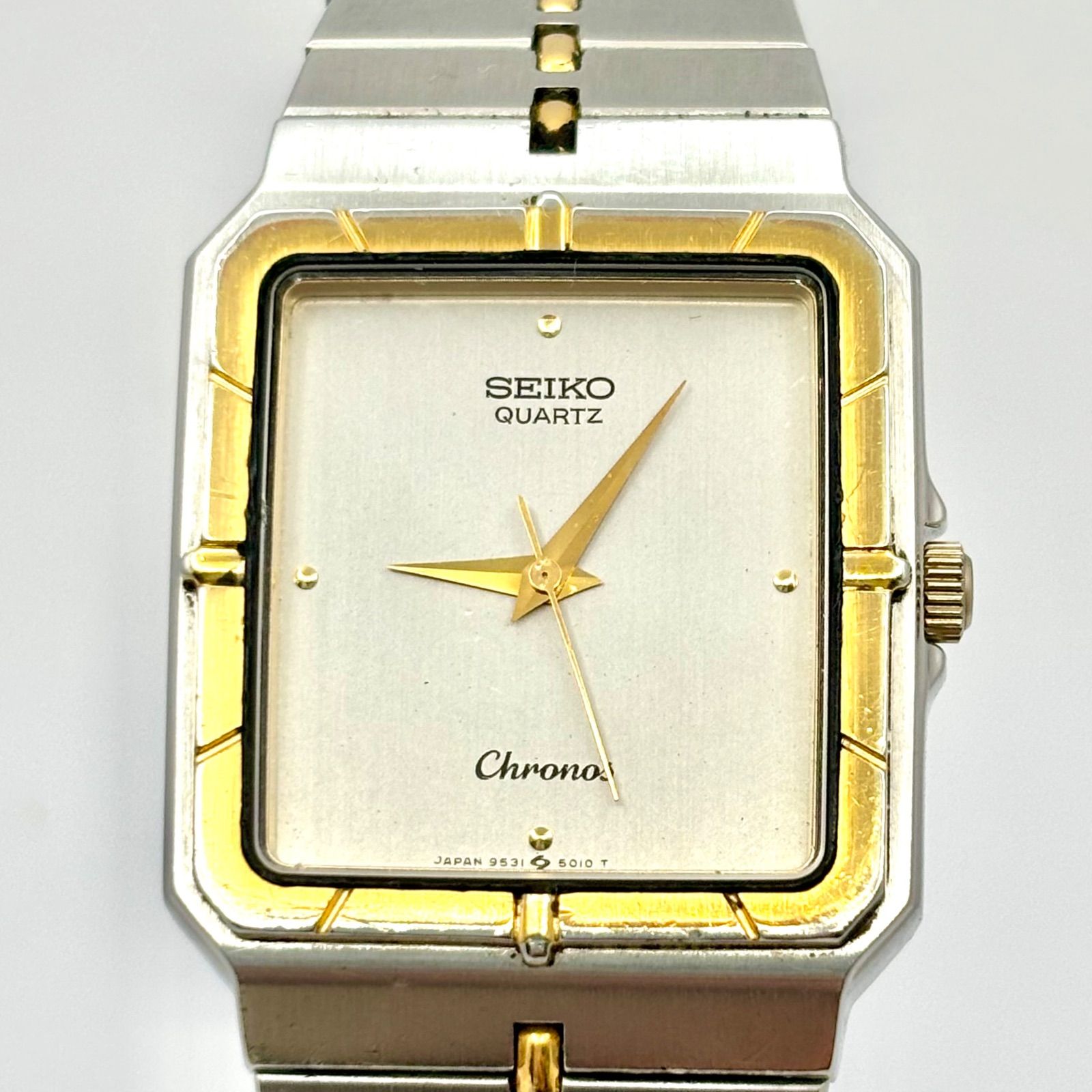 新品電池】SEIKO セイコー Chronos クロノス ボーイズ 腕時計