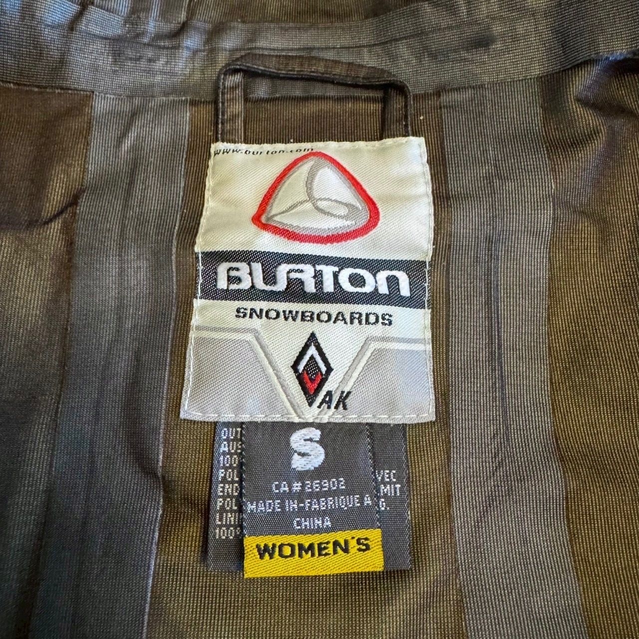 BURTON AK SNOWBOARDS バートン エーケー GORE-TEX ゴアテックス 防水 