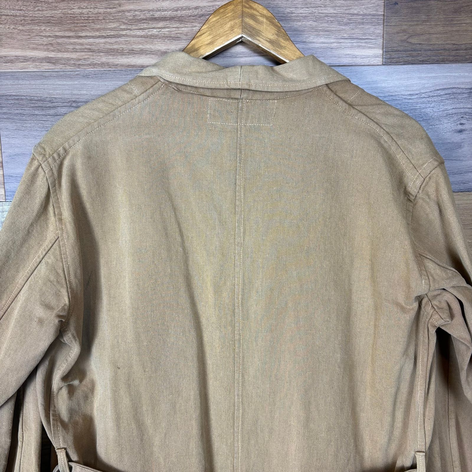 ITALY製 40s ALBERTI M.L.&C.S.A.S. ワークコート ショップコート 