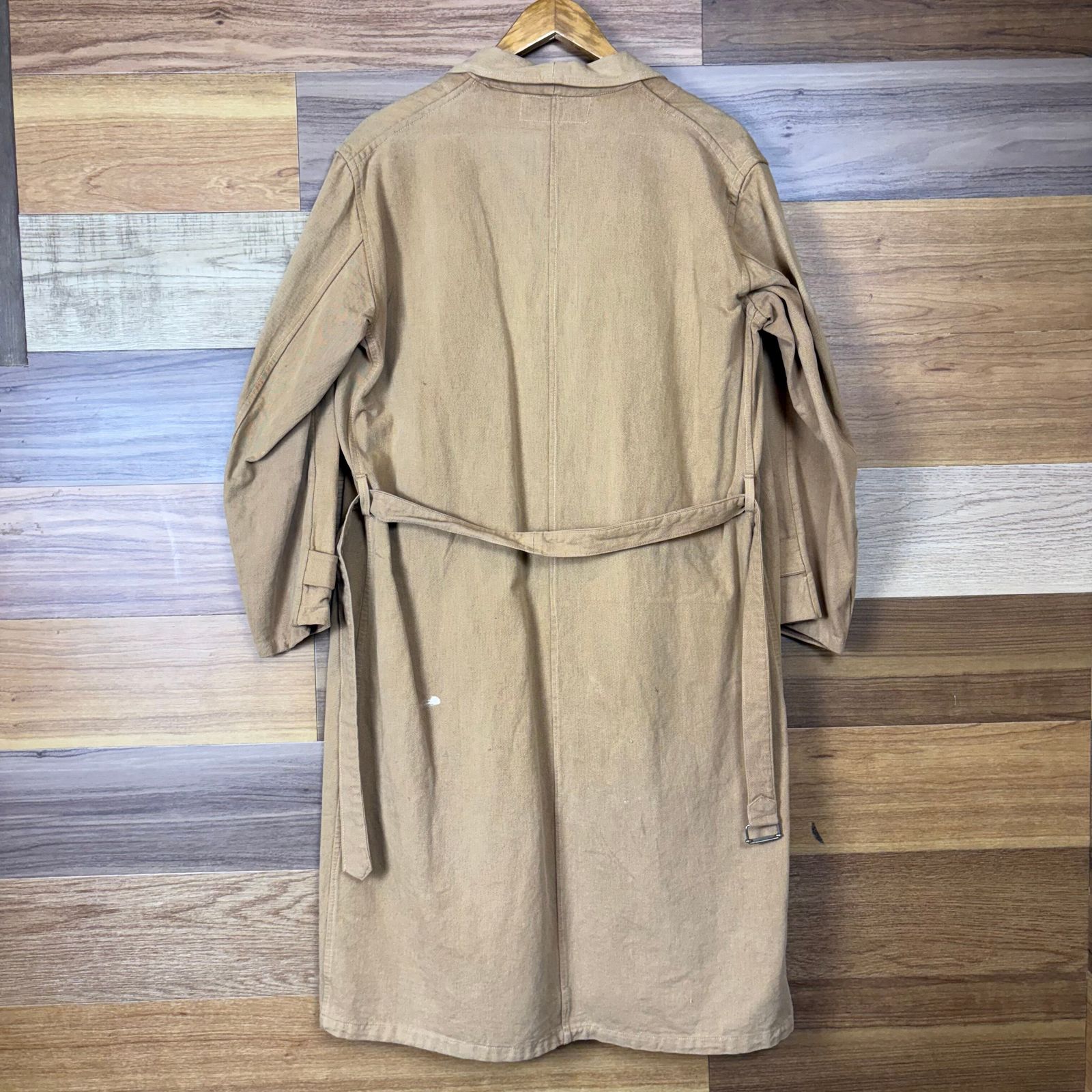 ITALY製 40s ALBERTI M.L.&C.S.A.S. ワークコート ショップコート 