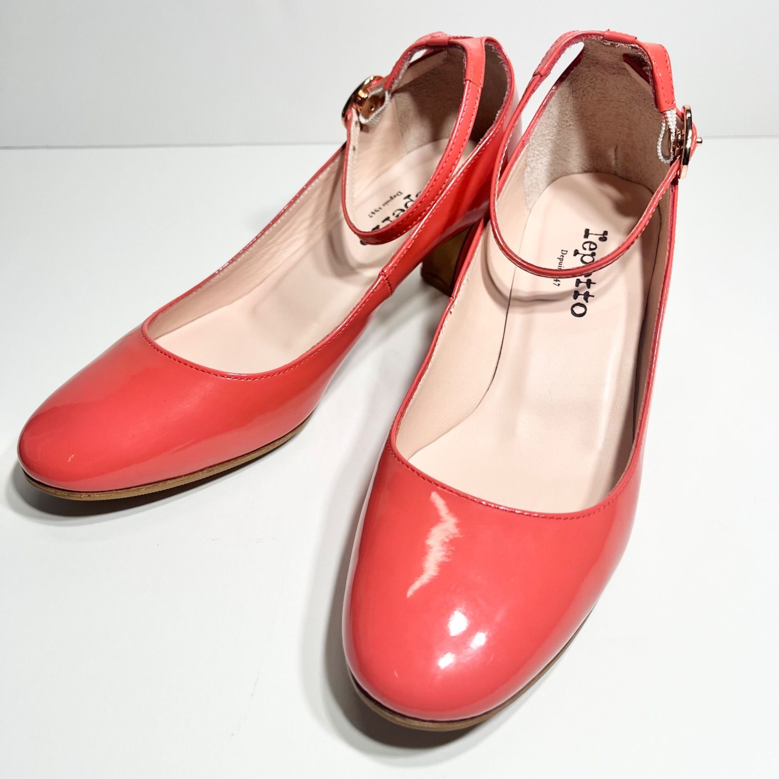 極美品】Repetto レペット Electra Mary Jane エナメルパンプス 37.5