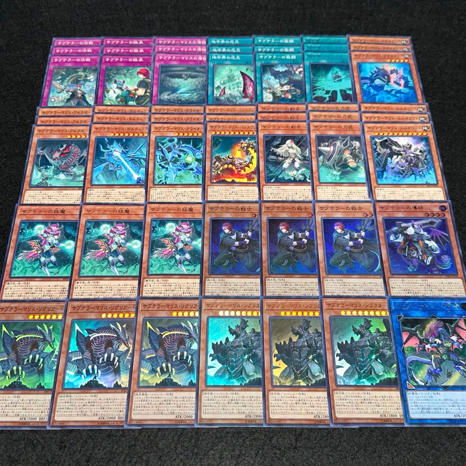 遊戯王】PNo.201 サブテラー デッキパーツ サブテラーの戦士 サブ