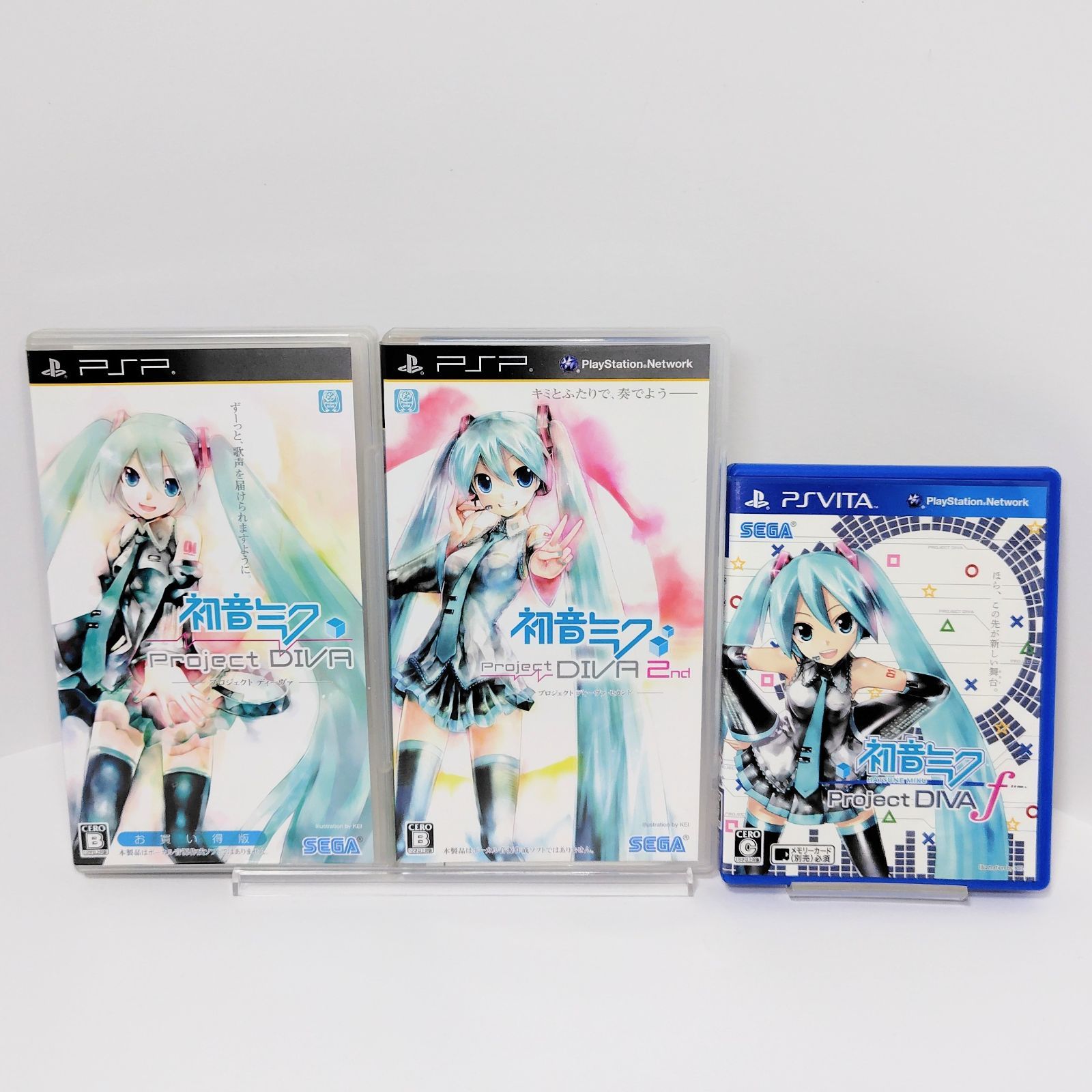 SEGA PSP PSV 初音ミク -Project DIVA- 初音ミク -Project DIVA- 2nd
