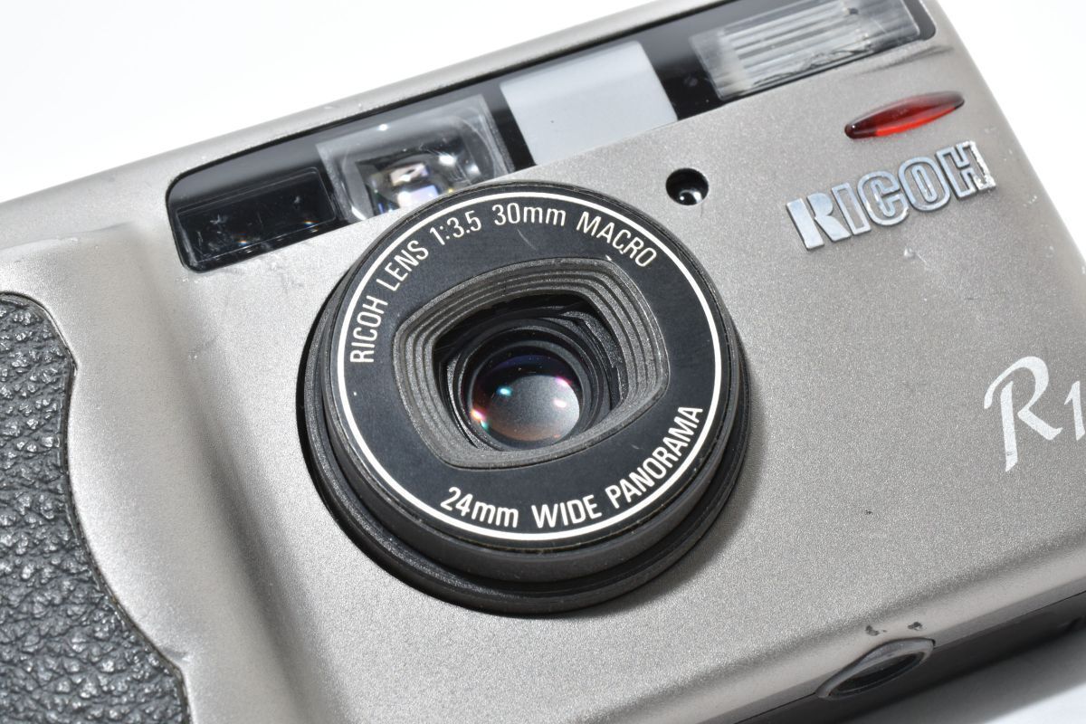 ☆通電可 / ジャンク☆ リコー RICOH R1 グレー コンパクトフィルム