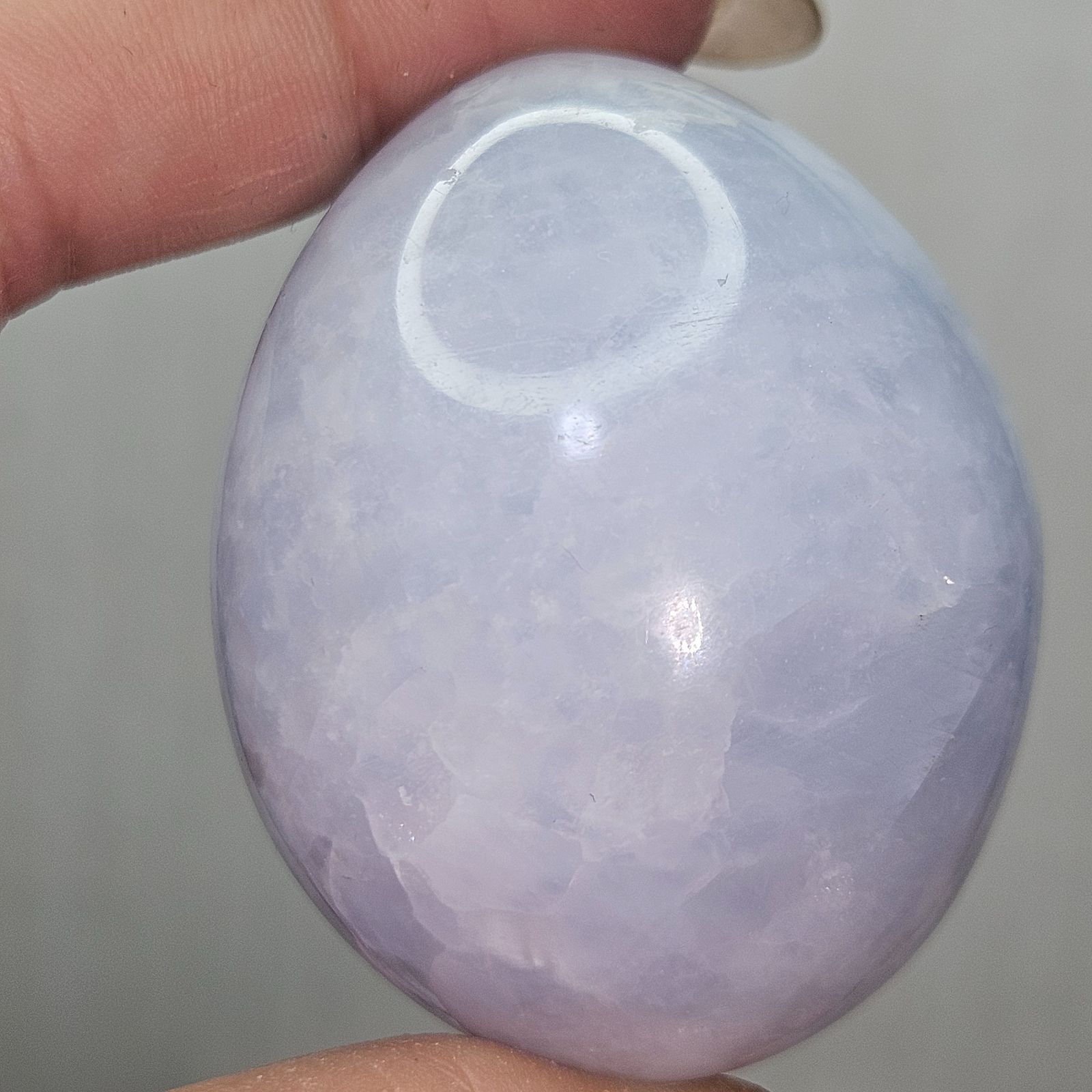 セレスタイト✨卵型✨カービング✨ - メルカリ