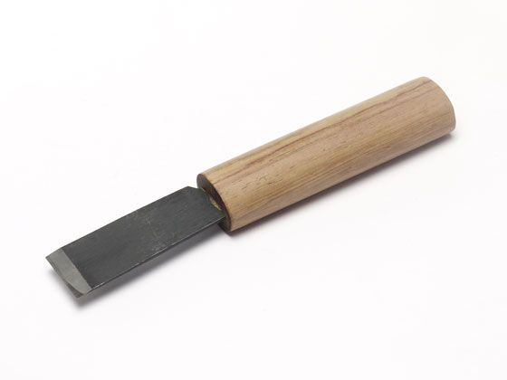 革包丁・黒竜 24mm巾 工具 カッター ハサミ 革包丁 レザークラフトぱれっと