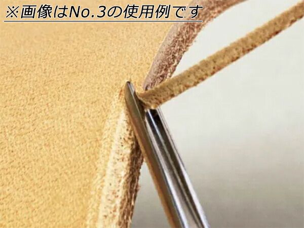 【SINCEツール】ラウンドエッジャー No.1 0.7mm 工具 ヘリ落とし レザークラフトぱれっと
